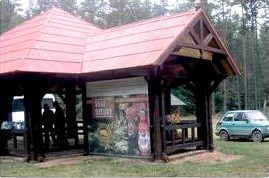 A narrow gauge railroad station in 'Gluszec'