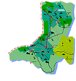 Карта-схема Национального парка «Беловежская пуща»